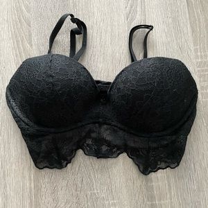 NWOT Pink Victoria’s Secret lace bralette